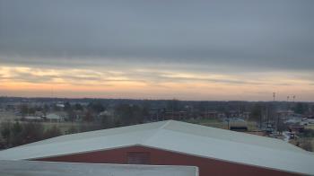 Weather camera view of Noblesville HS.