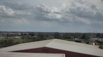 Weather camera view of Noblesville HS.