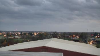 Weather camera view of Noblesville HS.