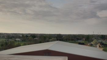 Weather camera view of Noblesville HS.