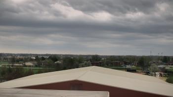 Weather camera view of Noblesville HS.