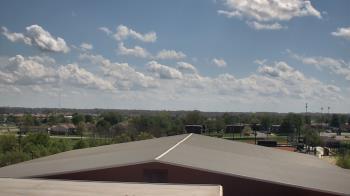 Weather camera view of Noblesville HS.