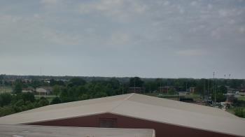 Weather camera view of Noblesville HS.