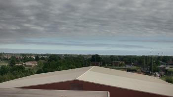 Weather camera view of Noblesville HS.