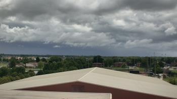 Weather camera view of Noblesville HS.