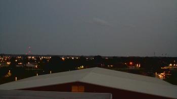 Weather camera view of Noblesville HS.