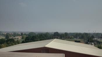 Weather camera view of Noblesville HS.