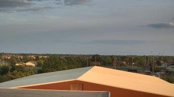 Weather camera view of Noblesville HS.