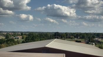 Weather camera view of Noblesville HS.