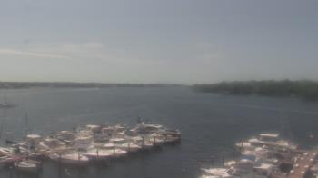 Weather camera view of Emerald Coast Marine.