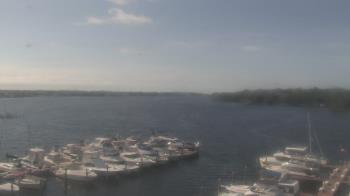 Weather camera view of Emerald Coast Marine.