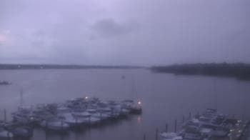 Weather camera view of Emerald Coast Marine.