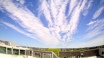 Weather camera view of Nantucket High School.