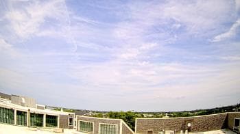 Weather camera view of Nantucket High School.