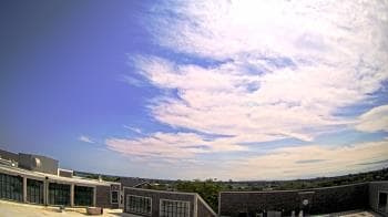 Weather camera view of Nantucket High School.