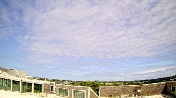Weather camera view of Nantucket High School.