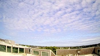 Weather camera view of Nantucket High School.