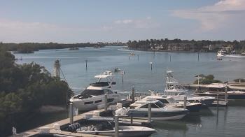 Weather camera view of Hamilton Harbor Yacht Club.