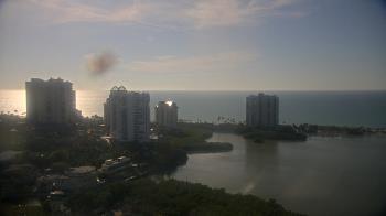 Weather camera view of Naples Grande Beach Resort.
