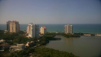 Weather camera view of Naples Grande Beach Resort.