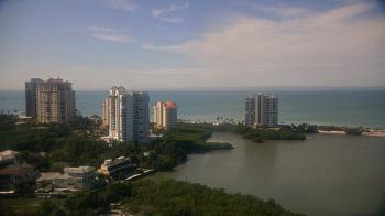 Weather camera view of Naples Grande Beach Resort.