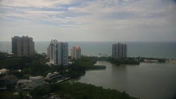 Weather camera view of Naples Grande Beach Resort.