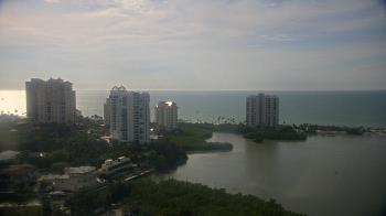 Weather camera view of Naples Grande Beach Resort.