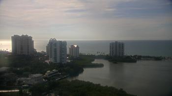 Weather camera view of Naples Grande Beach Resort.