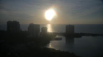 Weather camera view of Naples Grande Beach Resort.