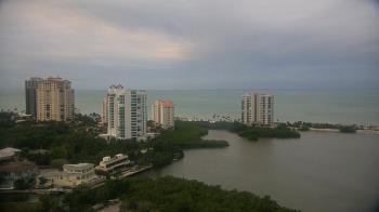 Weather camera view of Naples Grande Beach Resort.