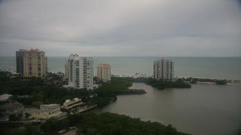 Weather camera view of Naples Grande Beach Resort.