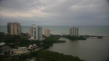 Weather camera view of Naples Grande Beach Resort.