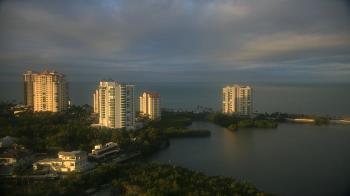 Weather camera view of Naples Grande Beach Resort.