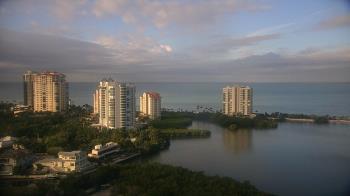 Weather camera view of Naples Grande Beach Resort.
