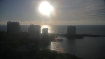 Weather camera view of Naples Grande Beach Resort.