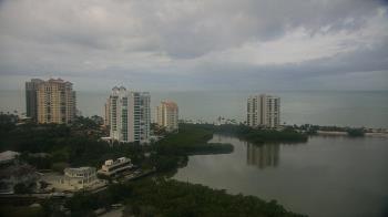 Weather camera view of Naples Grande Beach Resort.