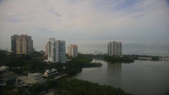 Weather camera view of Naples Grande Beach Resort.