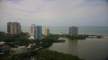 Weather camera view of Naples Grande Beach Resort.