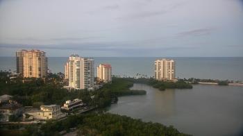 Weather camera view of Naples Grande Beach Resort.
