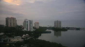 Weather camera view of Naples Grande Beach Resort.