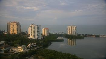 Weather camera view of Naples Grande Beach Resort.