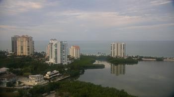 Weather camera view of Naples Grande Beach Resort.