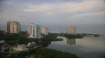 Weather camera view of Naples Grande Beach Resort.