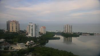 Weather camera view of Naples Grande Beach Resort.