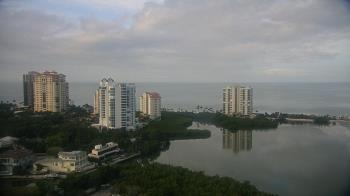Weather camera view of Naples Grande Beach Resort.