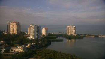 Weather camera view of Naples Grande Beach Resort.