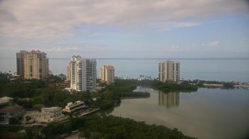 Weather camera view of Naples Grande Beach Resort.