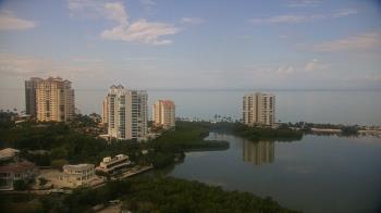 Weather camera view of Naples Grande Beach Resort.