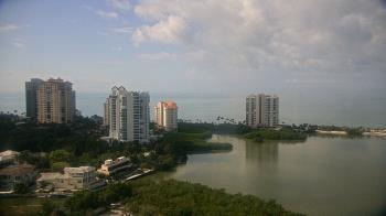 Weather camera view of Naples Grande Beach Resort.