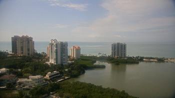 Weather camera view of Naples Grande Beach Resort.
